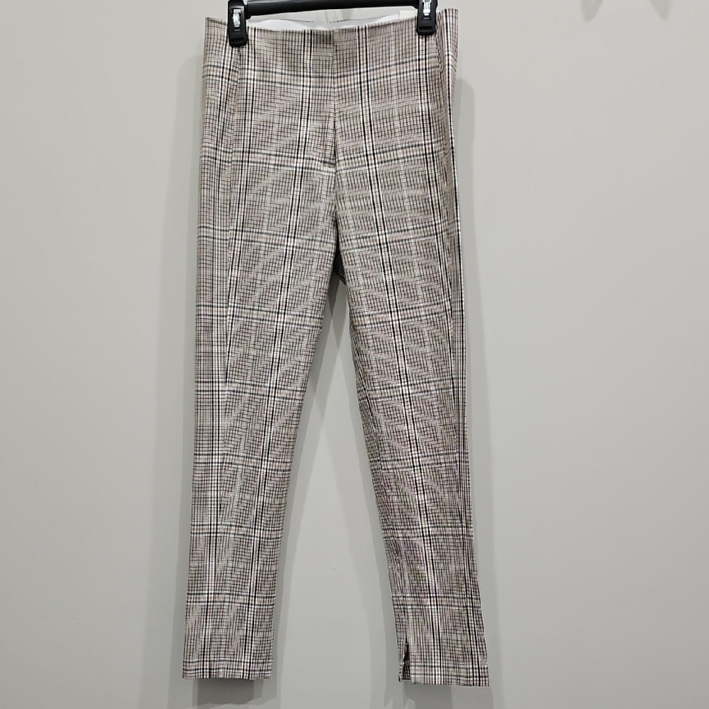 Ann Taylor Black and White Audrey Houndstooth Dress Pants